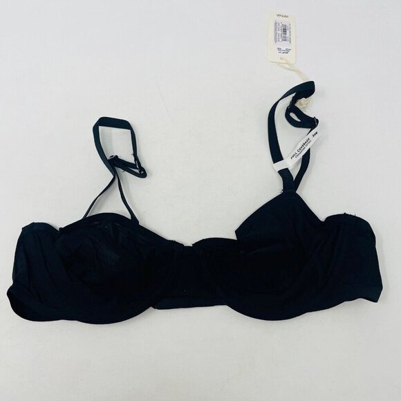Aerie Smoothez Womens 34B Microfiber Full Coverage Underwire Bra in Black 364 - Picture 1 of 9